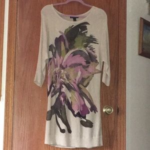 Floral Sweater Dress